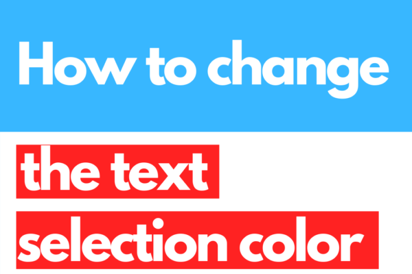 change-text-selection-color-matrixread