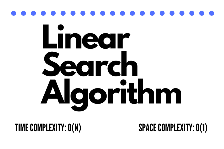 Linear Search Algorithm C++