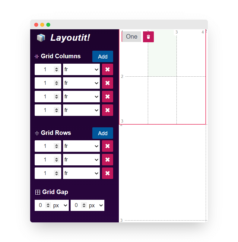 Grid css генератор