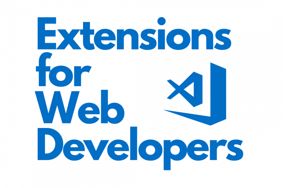 VS Code extensions for WEB developers