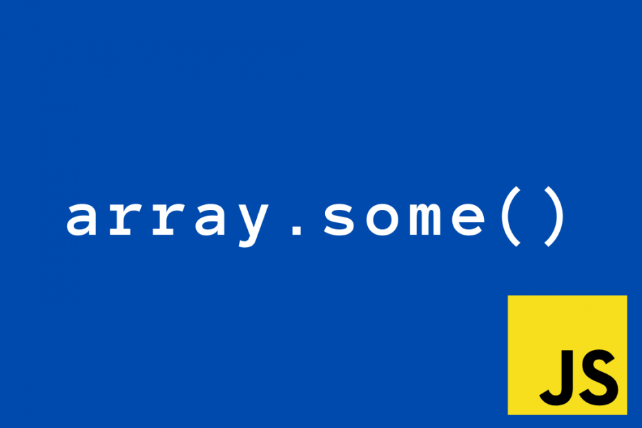 array some in js