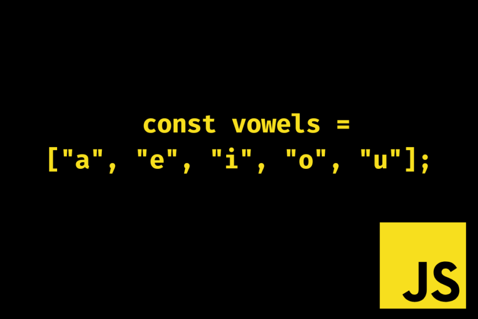 vowels in a string